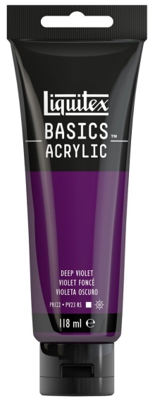 Basics Acrylic 118ml 115 Violet Deep